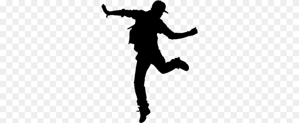 Hip Hop Vidoclip Hip Hop Silhouette, Gray Free Transparent Png