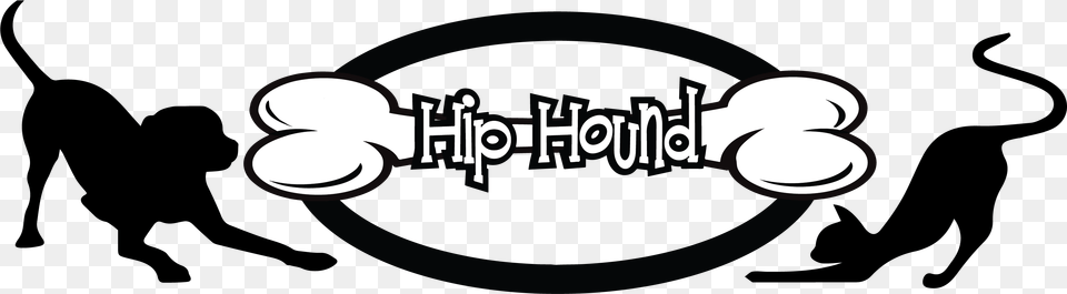Hip Hound Black Lab, Logo Png Image