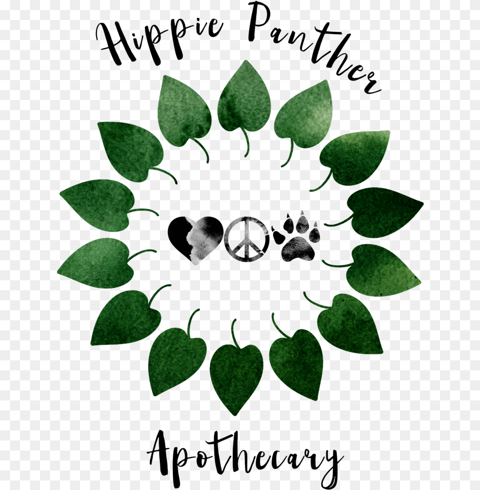 Hippie, Green, Leaf, Plant, Pattern Free Transparent Png