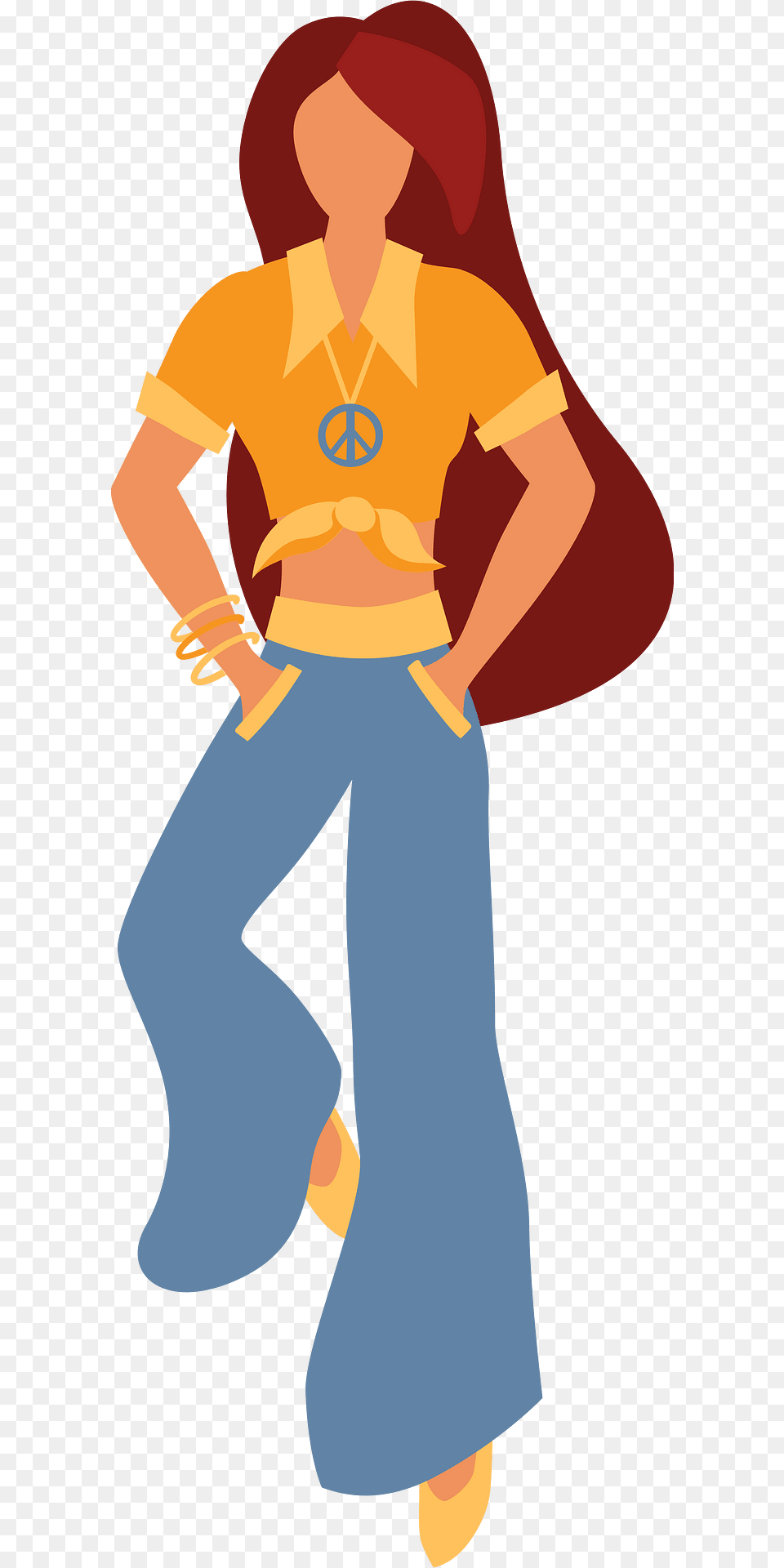 Hippie Clipart, Clothing, Pants, Person Free Png