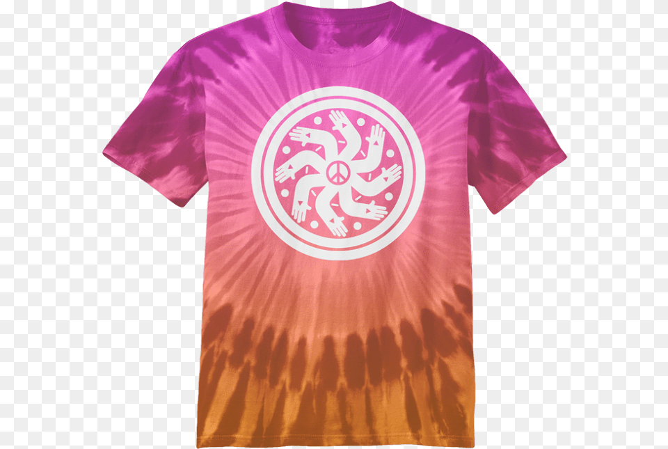 Hippie Dooom Illustration Hippie Shirt, Clothing, Dye, T-shirt Free Png Download