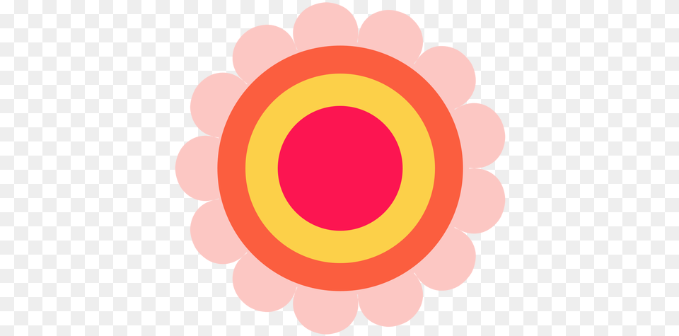 Hippie Flower Icon Circle, Oval Free Transparent Png