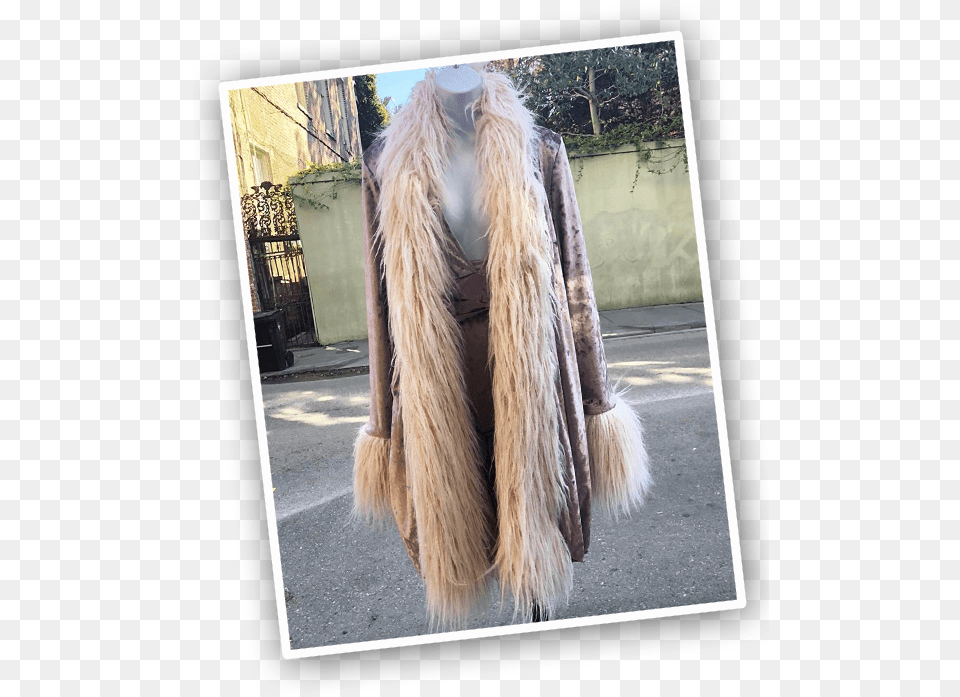 Hippie New Orleans Nola French Quarter Shopping Costumes Fur Clothing, Coat, Scarf, Jacket, Overcoat Free Png Download