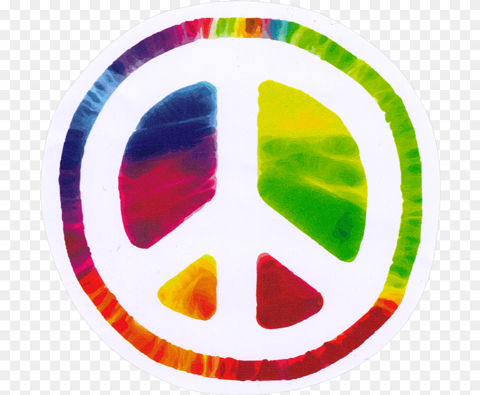 Hippie Peace Sign Clipart Peace Sign, Logo, Art, Flower, Modern Art Free Png Download
