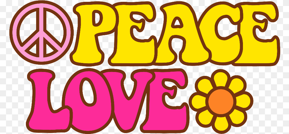 Hippie Transparent Clip Art, Logo, Text Png Image