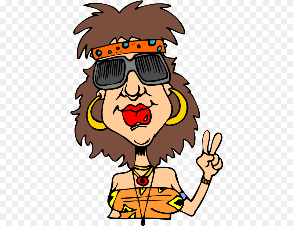 Hippie Woman Clipart Hippie Clip Art, Baby, Person, Accessories, Head Free Transparent Png