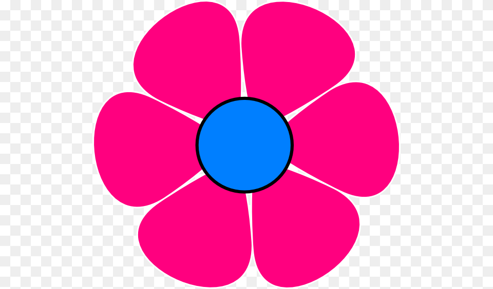 Hippies Clipart Blue Flower, Anemone, Daisy, Plant, Petal Free Transparent Png