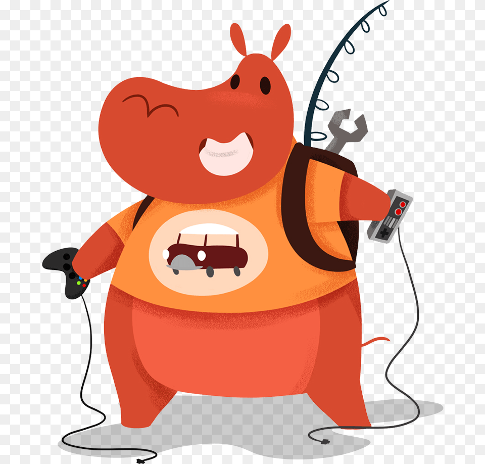 Hippo, Car, Transportation, Vehicle, Person Free Transparent Png