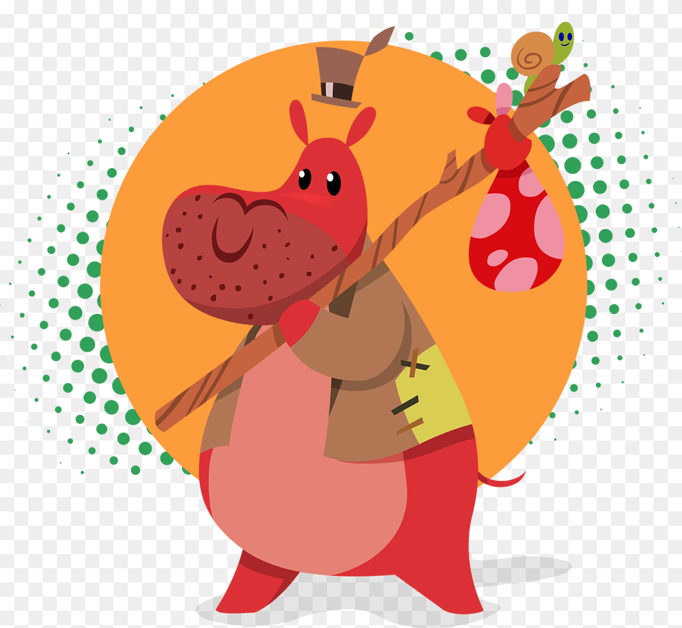 Hippo, Art, Cartoon, Graphics Free Transparent Png