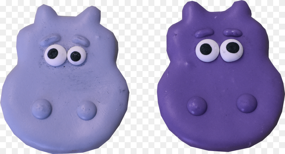 Hippo Animal Figure, Purple, Nature, Outdoors, Snow Free Transparent Png