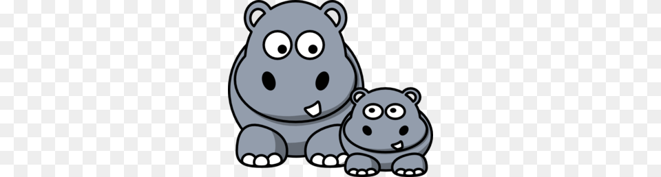 Hippo Clip Art, Animal, Bear, Mammal, Wildlife Free Png