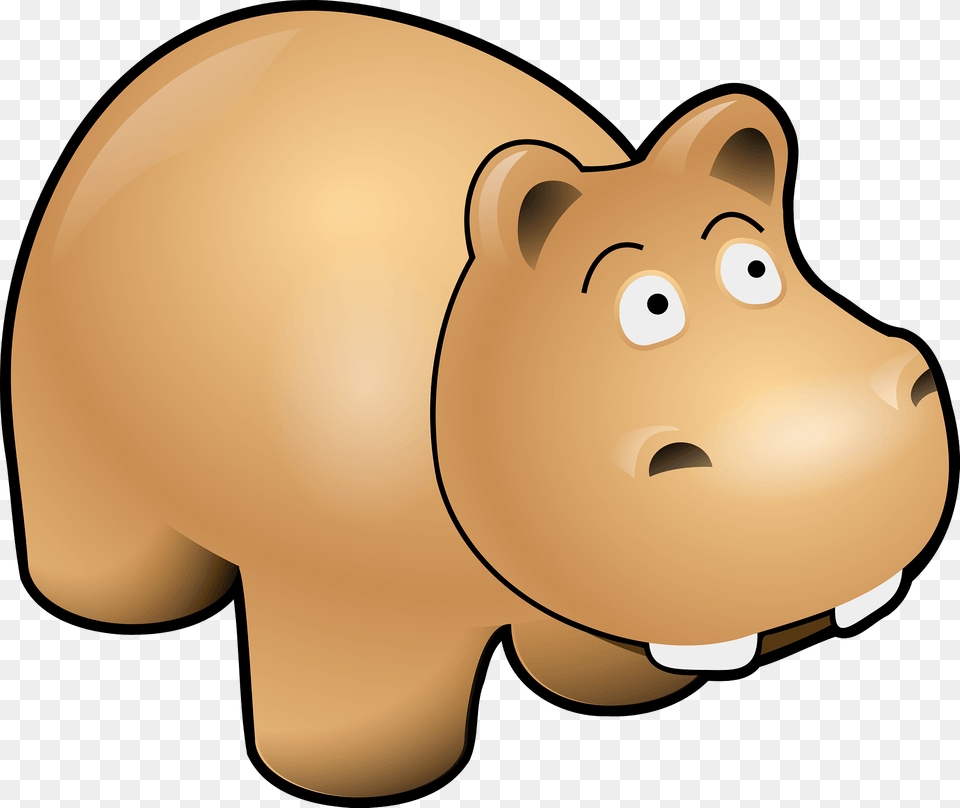 Hippo Clipart, Piggy Bank Png Image