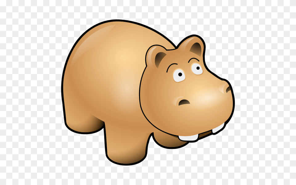 Hippo Clipart For Web, Piggy Bank, Animal, Mammal, Pig Free Png Download
