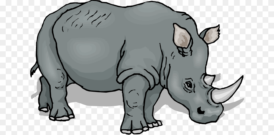 Hippo Clipart Rhino Rhino Clipart, Animal, Mammal, Wildlife, Baby Png