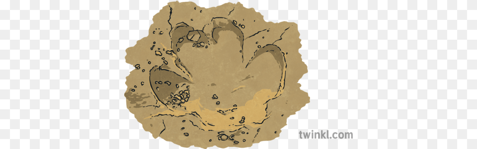 Hippo Footprint Loch Ness Monster English Animal Track Ks2 Teddy Bear Border Black And White, Art, Painting, Person, Pattern Free Png