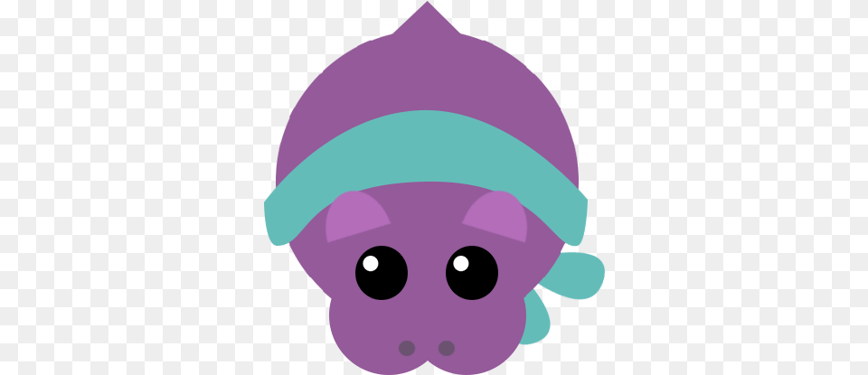 Hippo Mope Io Hippo, Clothing, Hat, Purple, Plush Png Image