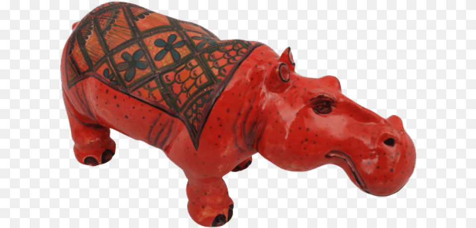 Hippo Sculpture Animal Figure, Cattle, Cow, Livestock, Mammal Free Png Download