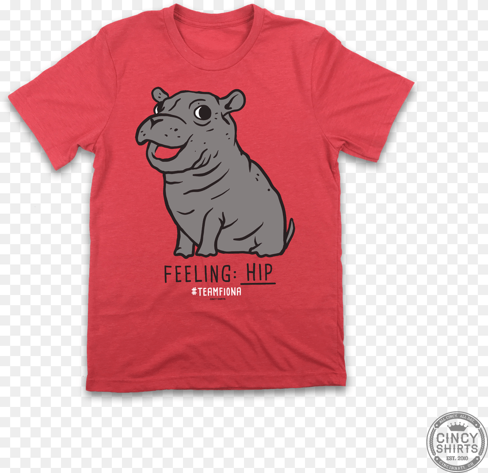 Hippo T Shirt, Clothing, T-shirt, Animal, Bear Free Transparent Png