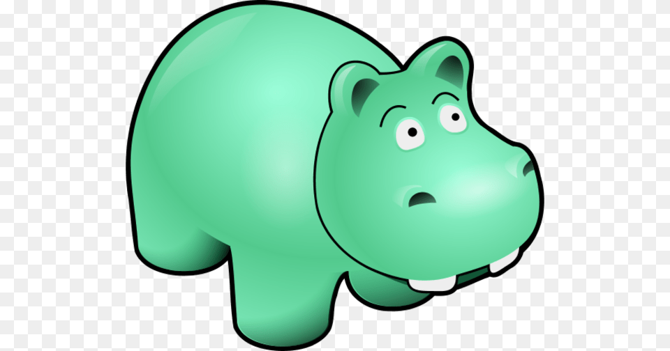 Hippopotamus Clip Art, Piggy Bank, Animal, Mammal, Pig Free Transparent Png