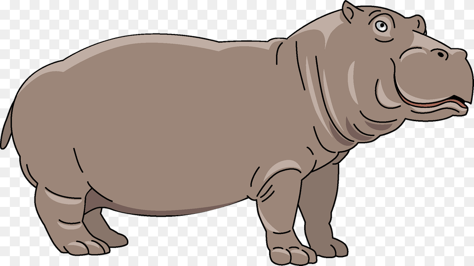 Hippopotamus Clipart, Animal, Mammal, Hippo, Wildlife Png