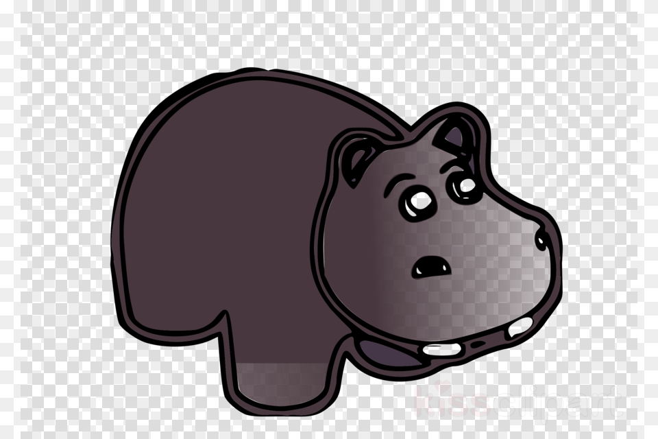 Hippopotamus Clipart Hippopotamus Vertebrate Love Icon Background, Face, Head, Person, Piggy Bank Free Transparent Png