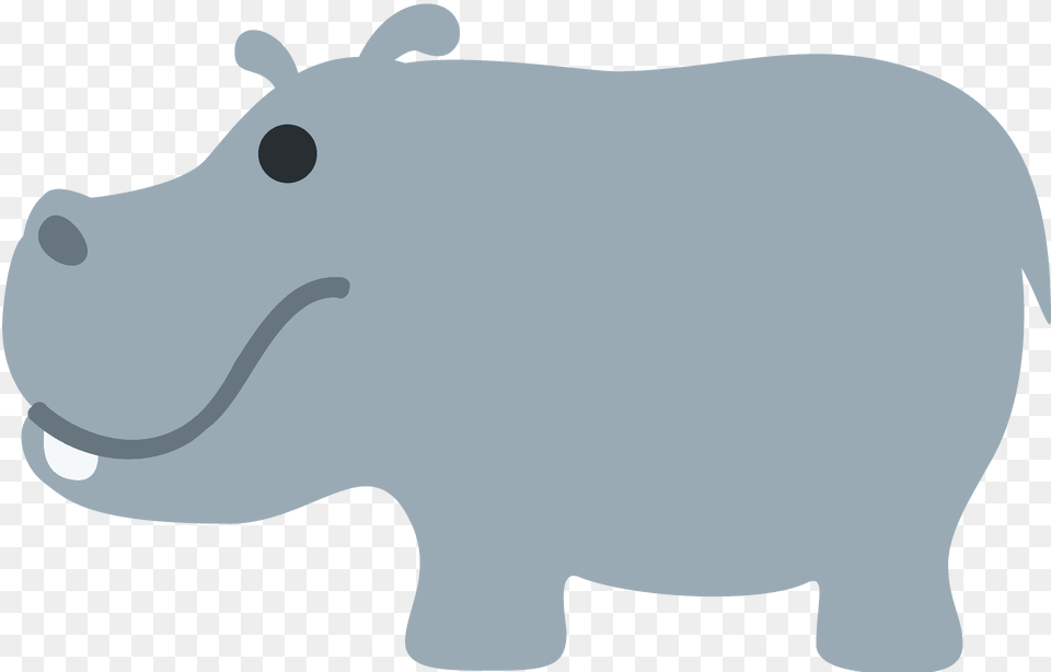Hippopotamus Emoji Clipart, Animal, Mammal, Bear, Wildlife Free Transparent Png