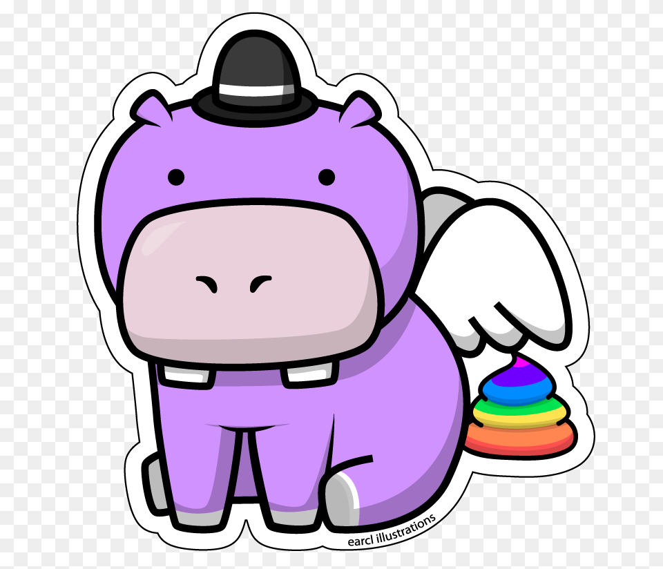 Hippopotamus Pig Clip Art, Purple, Ammunition, Grenade, Weapon Png