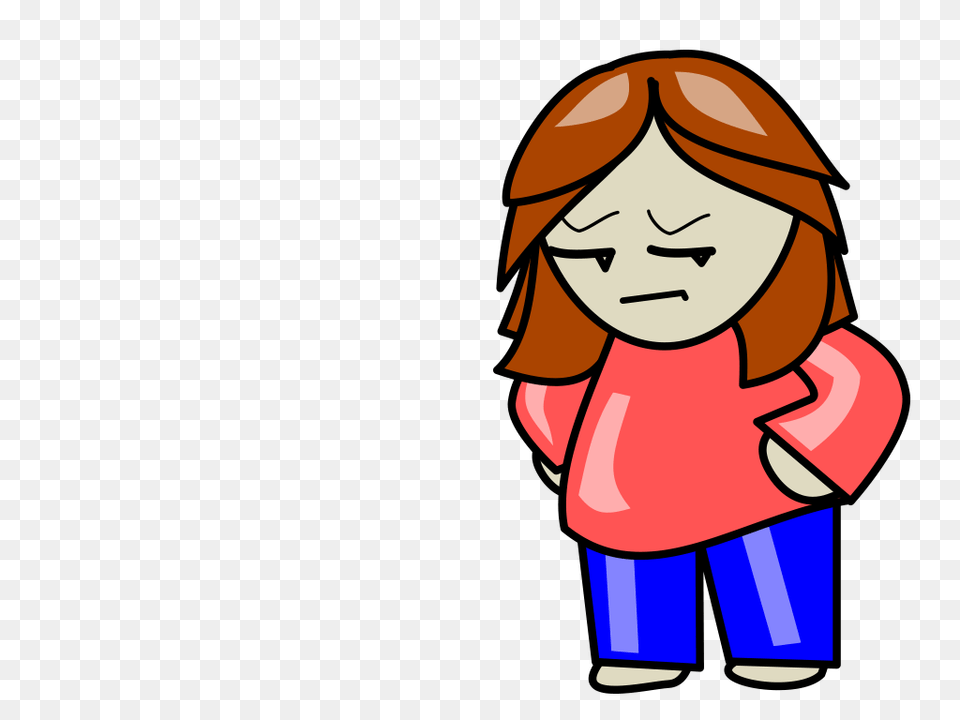 Hips And Sad Or Angry Face Cartoon Sad Person Background, Baby, Clothing, Coat, Head Free Transparent Png