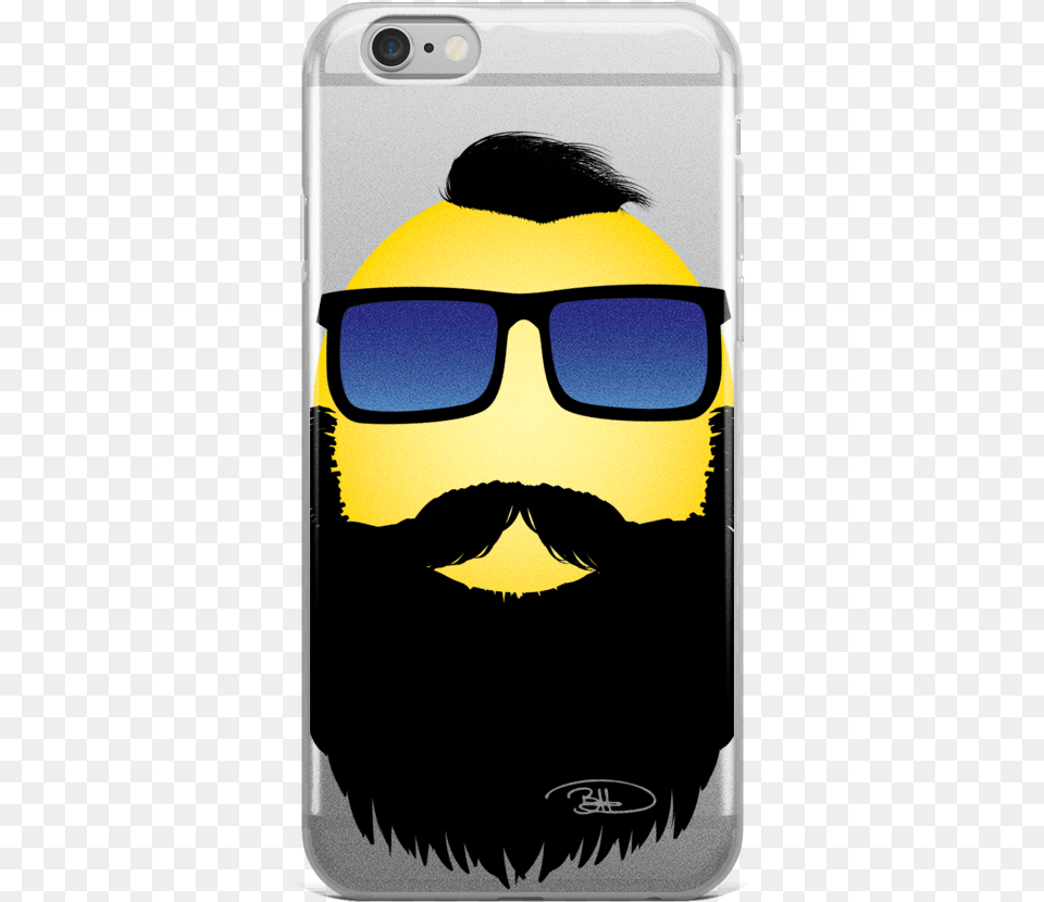 Hipster Beard Iphone Case Moji Iphone 7 Clear Case Ultra Thin Tpu Cover Protective, Electronics, Mobile Phone, Phone, Accessories Png