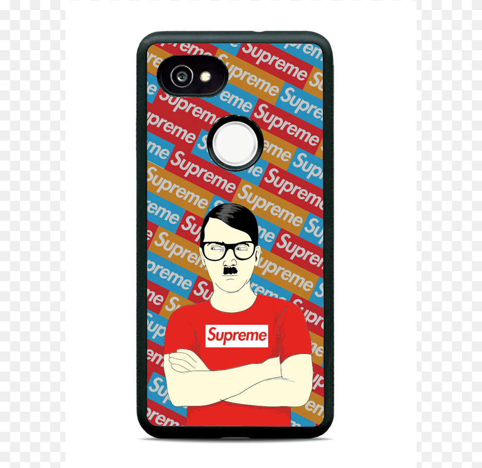 Hipster Hitler Wallpaper Google Pixel 2 Xl Case Hitler Phone Case, Person, Electronics, Mobile Phone, Accessories Free Transparent Png