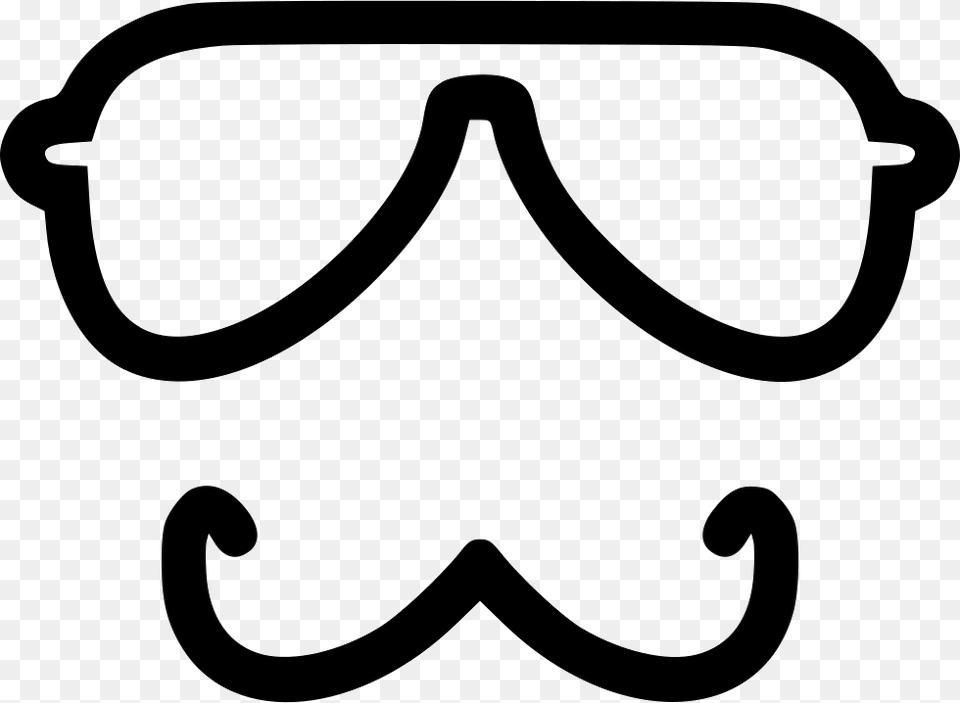 Hipster Man Icon Download, Face, Head, Person, Mustache Free Png