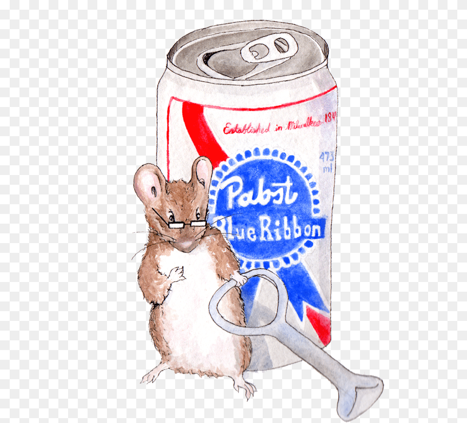 Hipster Mouse Hipster, Tin, Can Free Png Download