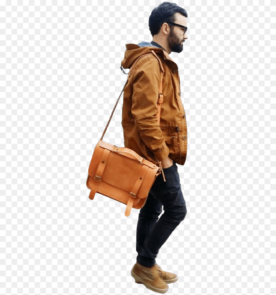 Hipster People Walking, Bag, Clothing, Coat, Accessories Free Png Download