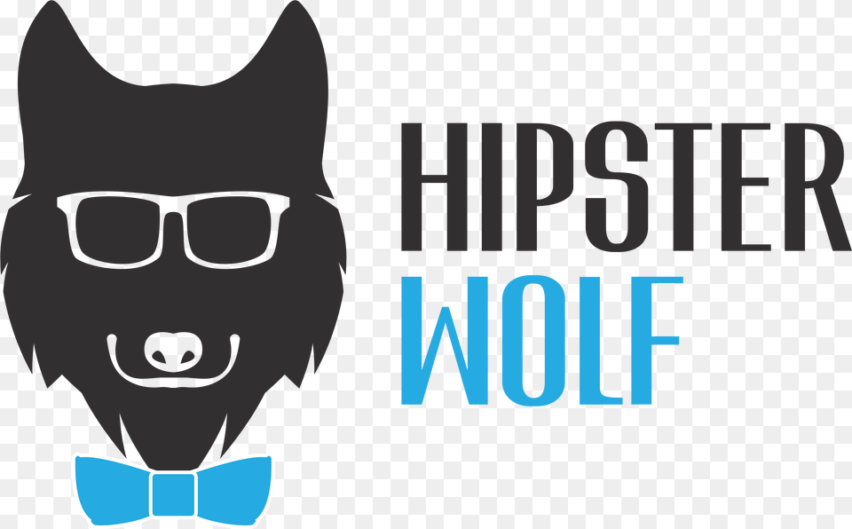 Hipster Wolf Clothing Illustration, Accessories, Tie, Formal Wear, Glasses Png