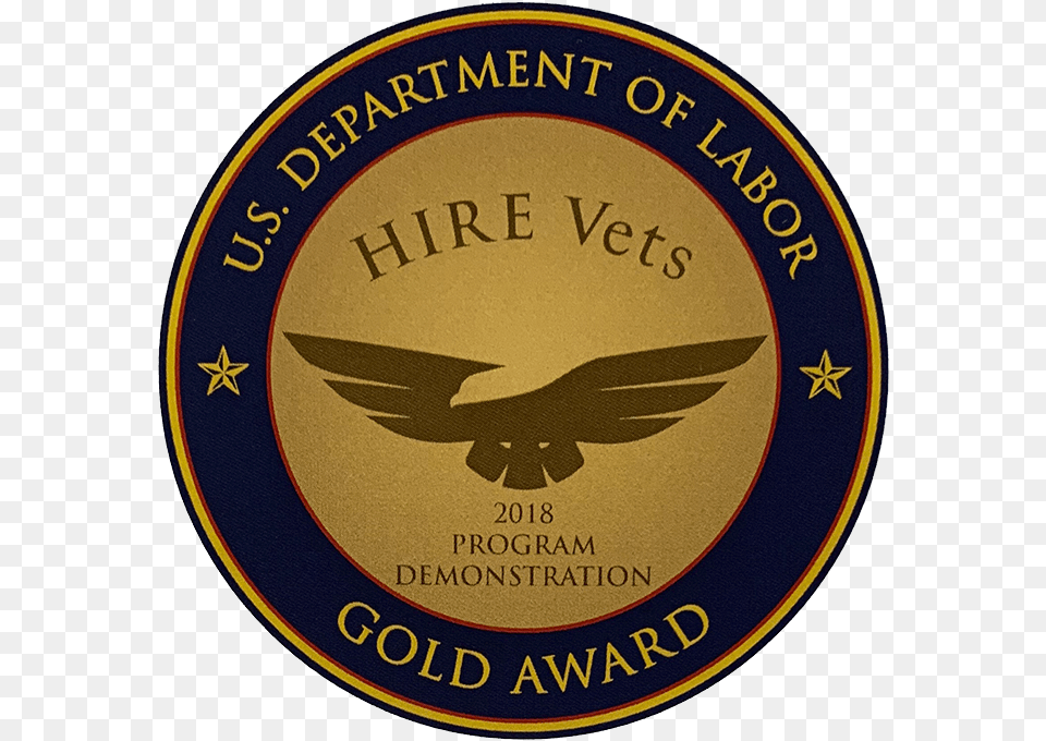 Hire Vets Medallion Icon 2019 Hire Vets Medallion Award, Badge, Emblem, Logo, Symbol Png