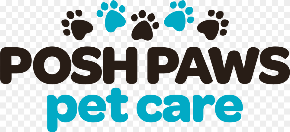 Hires Logo Posh Paws Pet Care Large Posh Paws, Turquoise, Outdoors Free Png