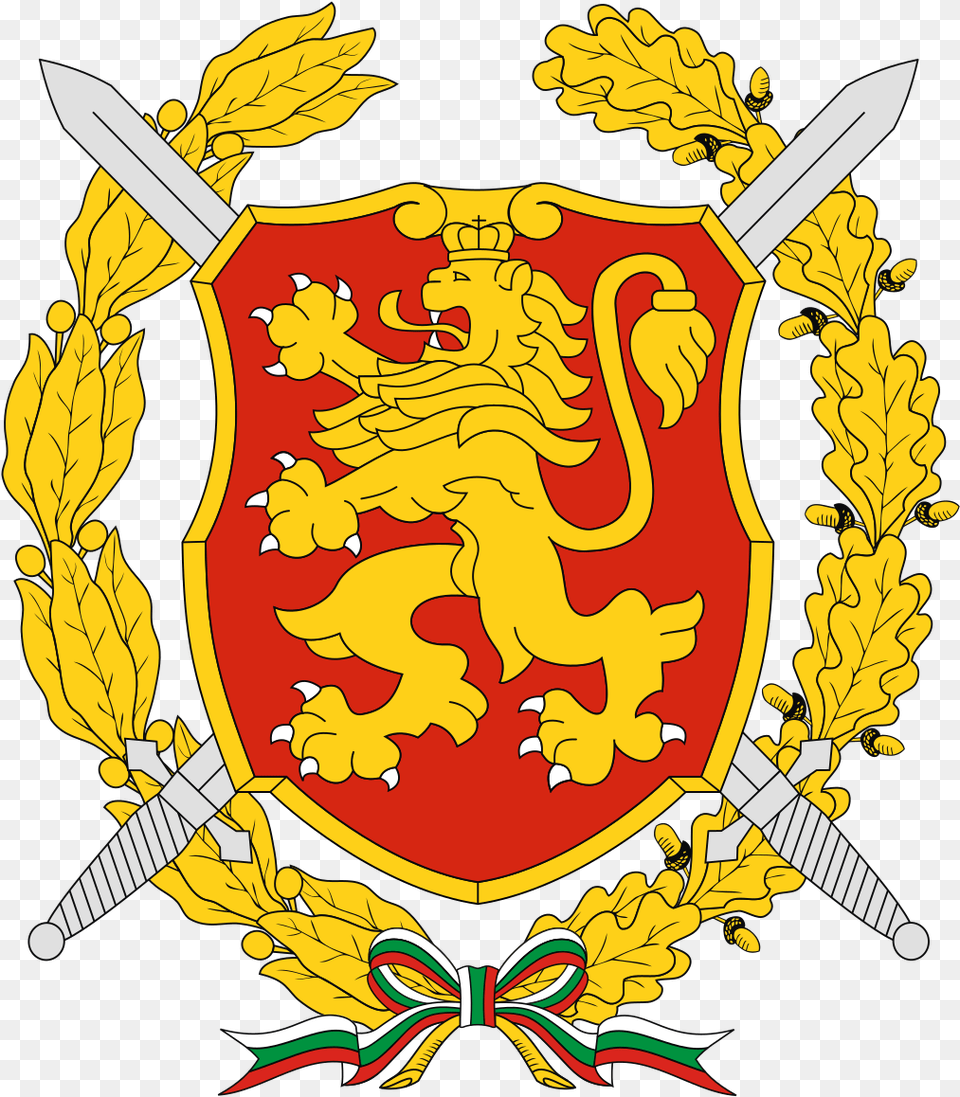 Hiring First Bulgarian Empire Flag Coat Of Arms, Armor, Shield, Emblem, Symbol Free Png Download