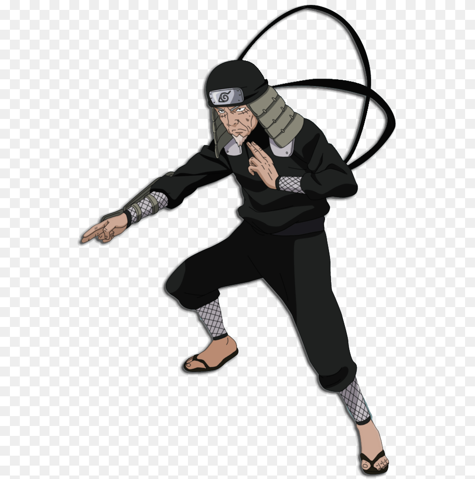 Hiruzen Sarutobi, Person, Ninja, Face, Head Free Png Download