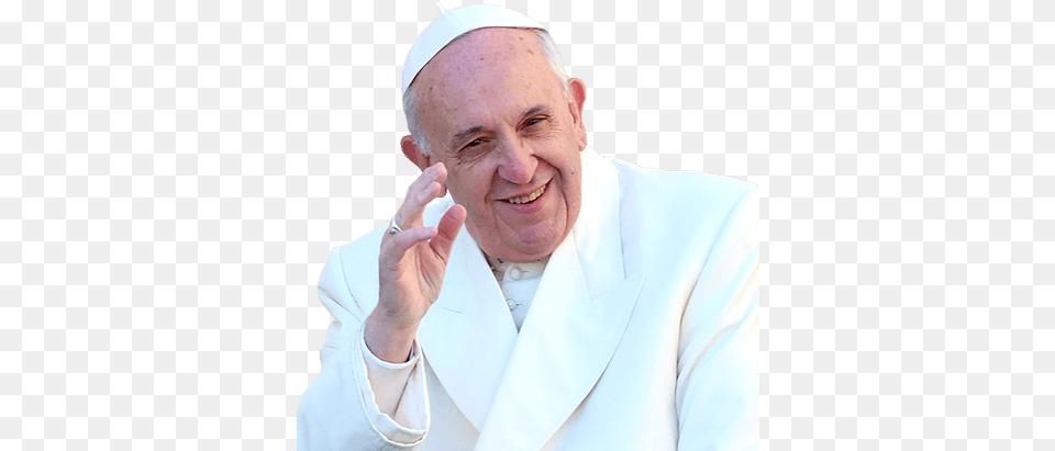 His Holiness Pope Francis Papa Francisco De Frente, Adult, Male, Man, Person Free Png Download