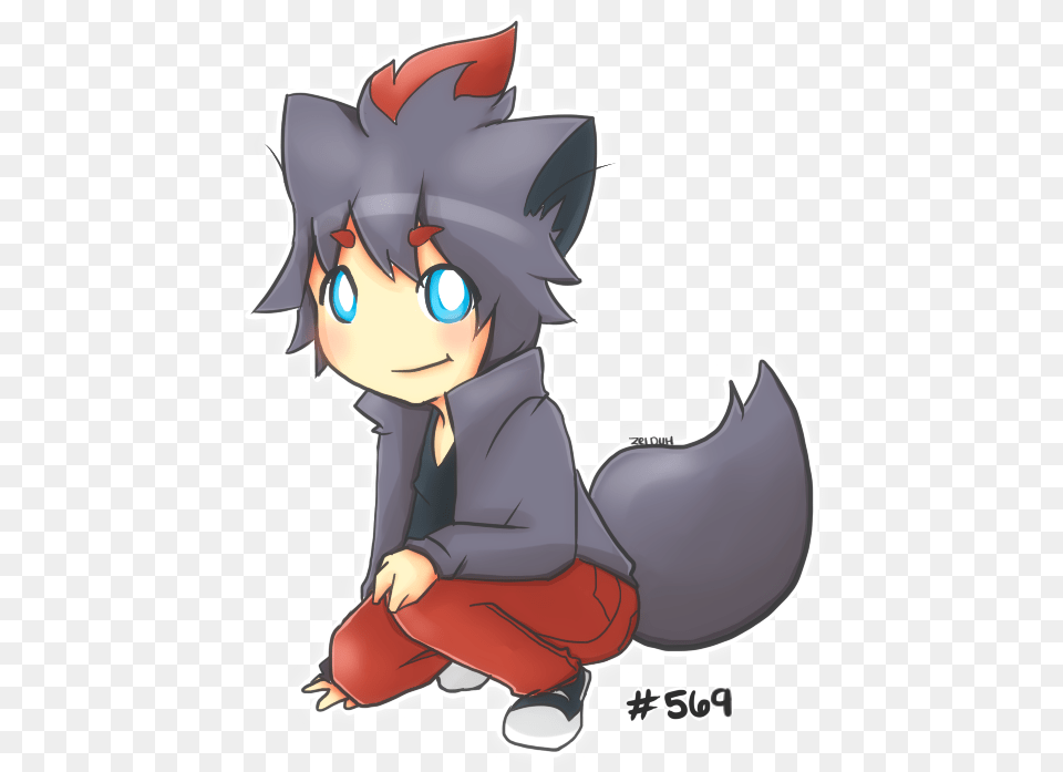 His Mom Was Murdered By His Dad When He Was 4adopted Zorua Human Boy, Book, Comics, Publication, Baby Png
