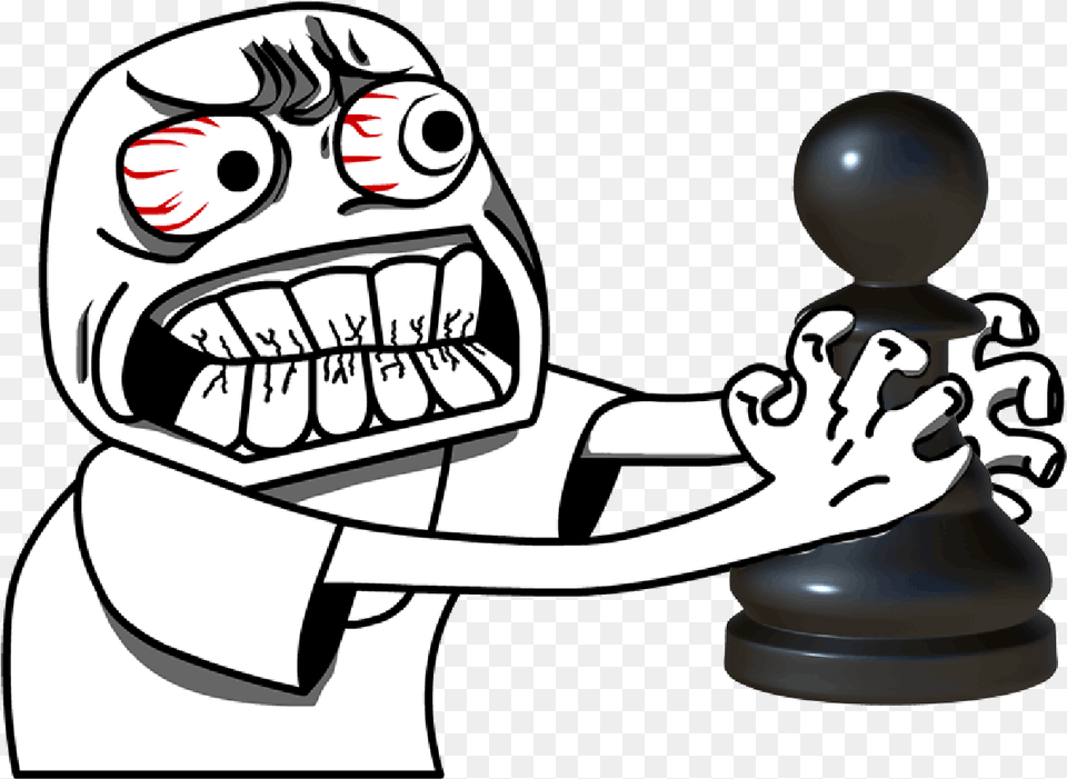 His Pawn Cheated And Killed My Pawnclass Post View Angry Face Meme, Smoke Pipe Png