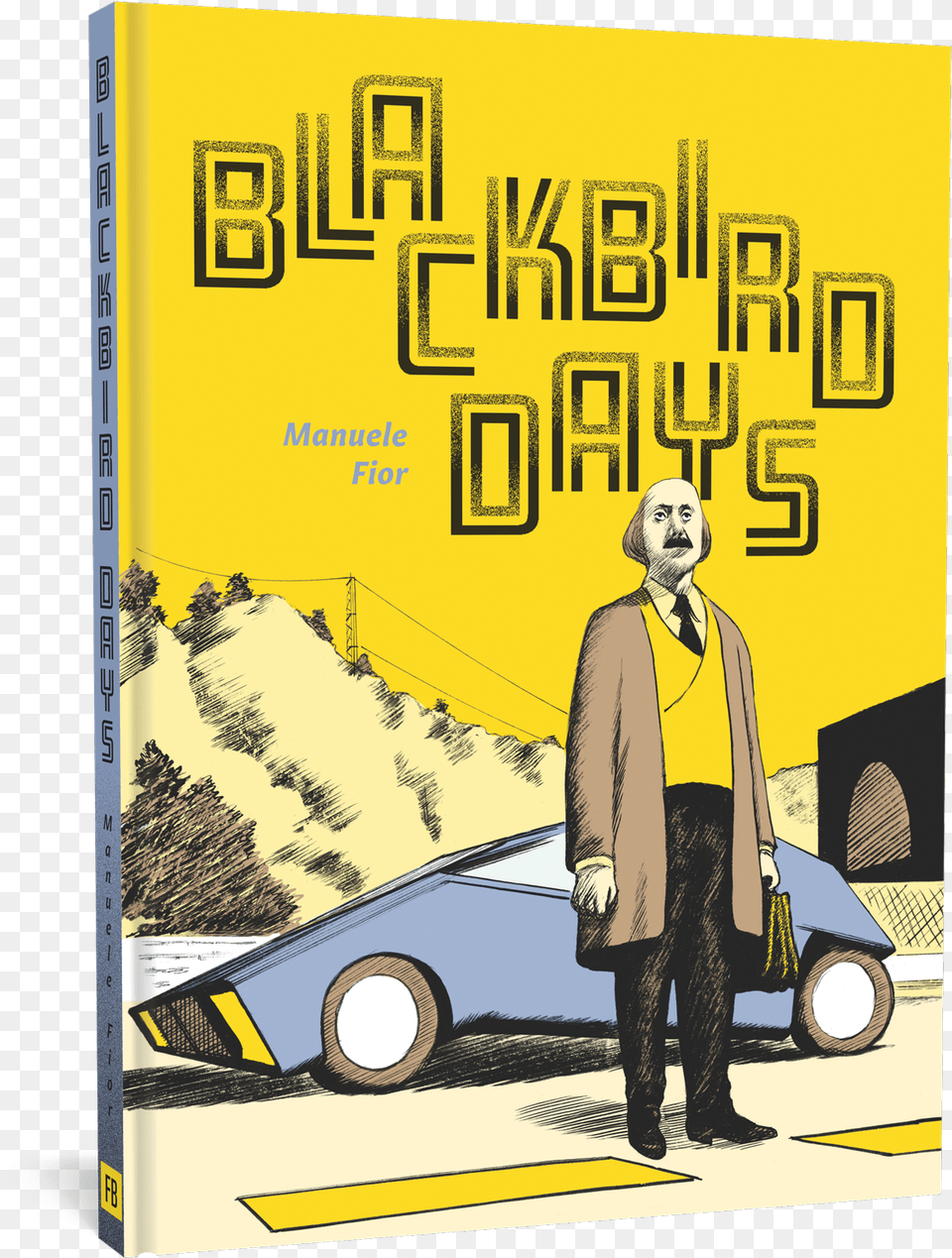 His Publishing Home Is Clearly Fantagraphics Who Released Blackbird Days Manuele Fior, Comics, Book, Clothing, Coat Free Transparent Png