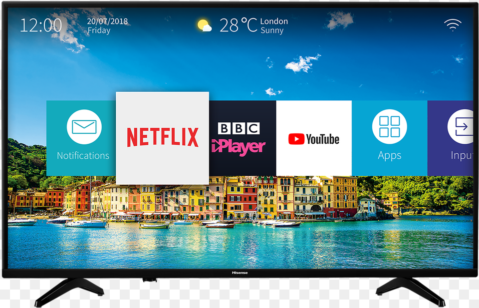 Hisense 43 Inch Smart Tv, Screen, Computer Hardware, Electronics, Hardware Free Transparent Png