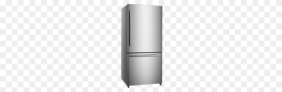 Hisense Bottom Freezer Refrigerator, Appliance, Device, Electrical Device Free Png Download