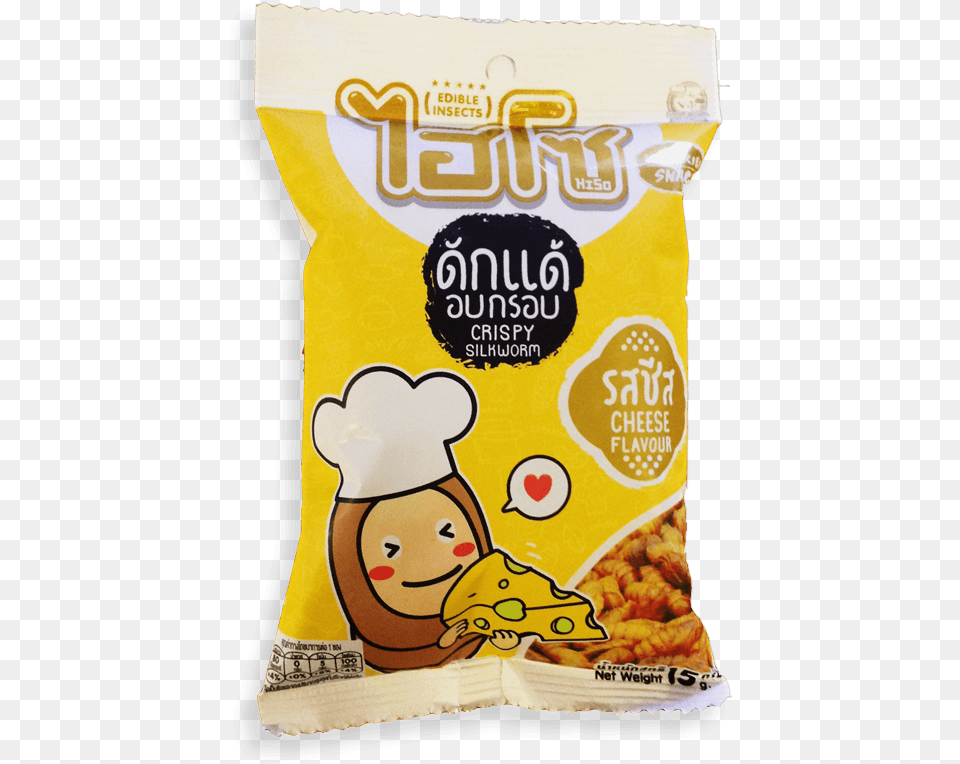 Hiso Cheese Flavored Silkworm Pupae Snack, Food, Baby, Person, Face Free Png Download