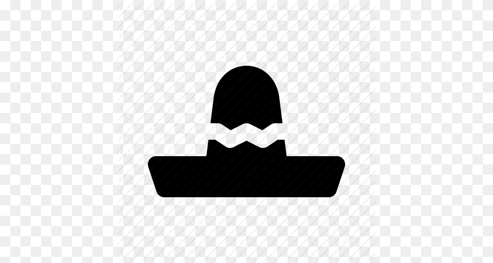 Hispanics Mexican Mex Nation Sombrero Icon, Silhouette, Person, Reading, Boat Free Transparent Png