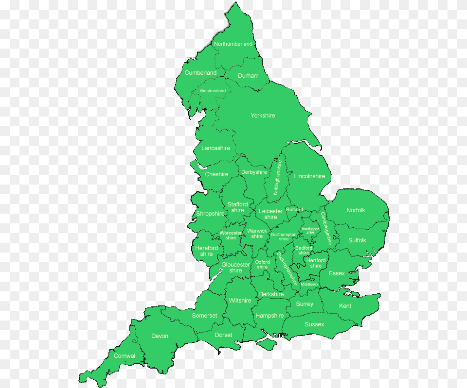 Historic Counties Map Yorkshire And Humber, Vegetation, Tree, Rainforest, Plot Free Png