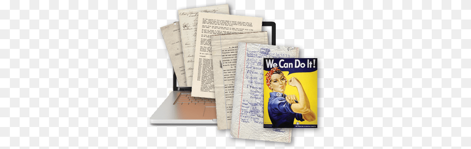 Historical Documents Rosie The Riveter, Advertisement, Page, Person, Poster Free Png Download