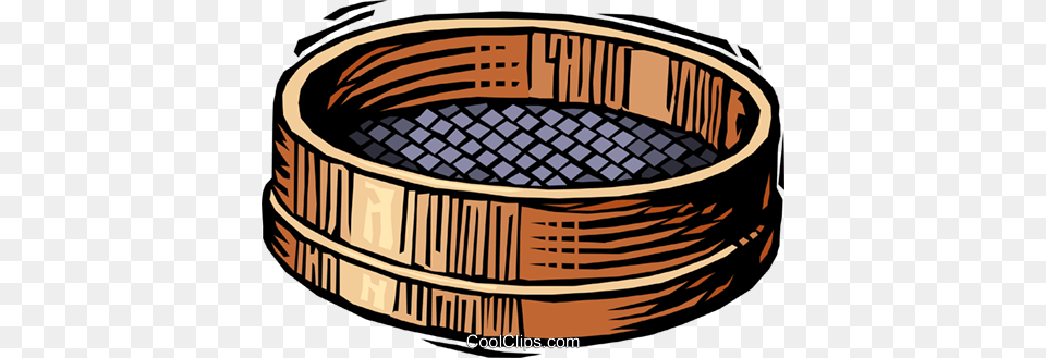Historical Sifter Royalty Vector Clip Art Illustration, Accessories, Crib, Furniture, Infant Bed Free Png Download