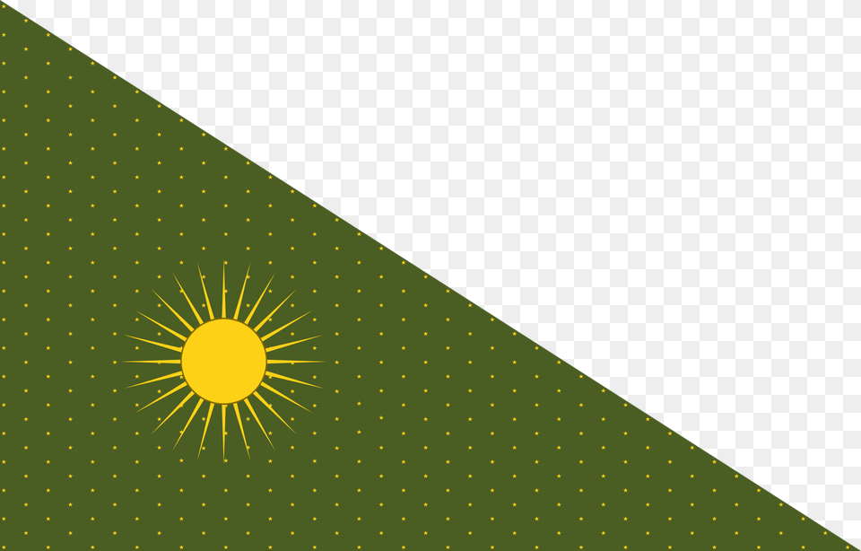 Historicalflag Of The Mughal Empire An Empire That Flag Of Indian Empire, Green, Slope, Pattern, Triangle Png Image